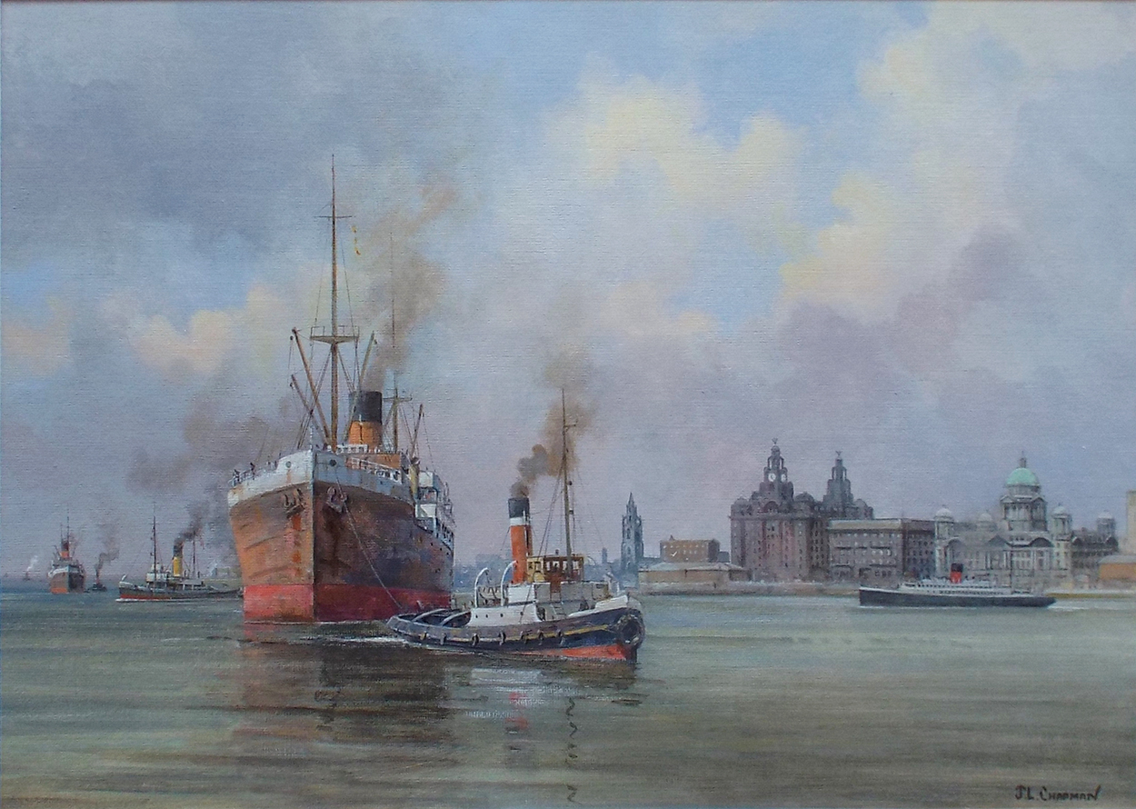 John Chapman A Helping Hand River Mersey