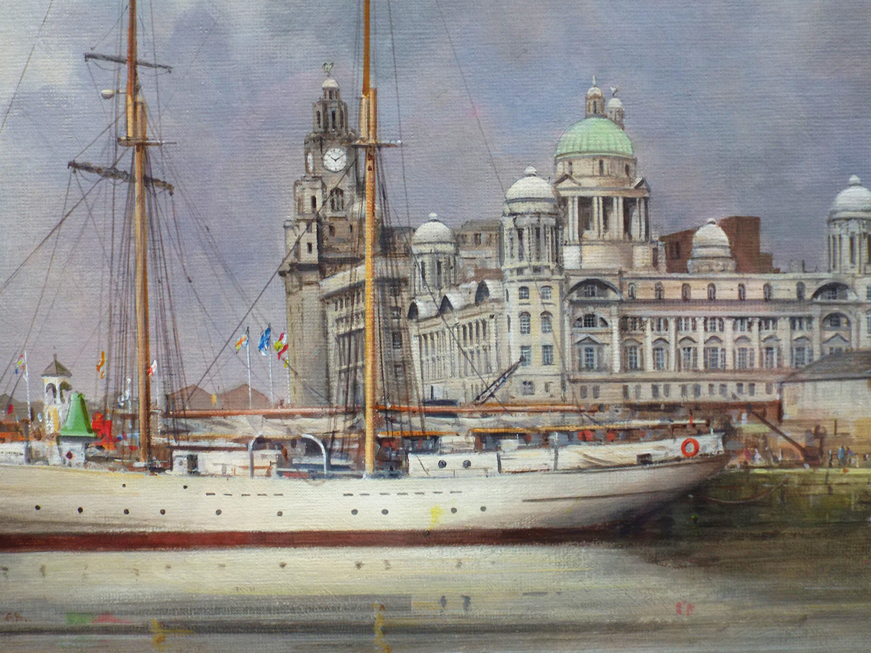 ' in Port close up