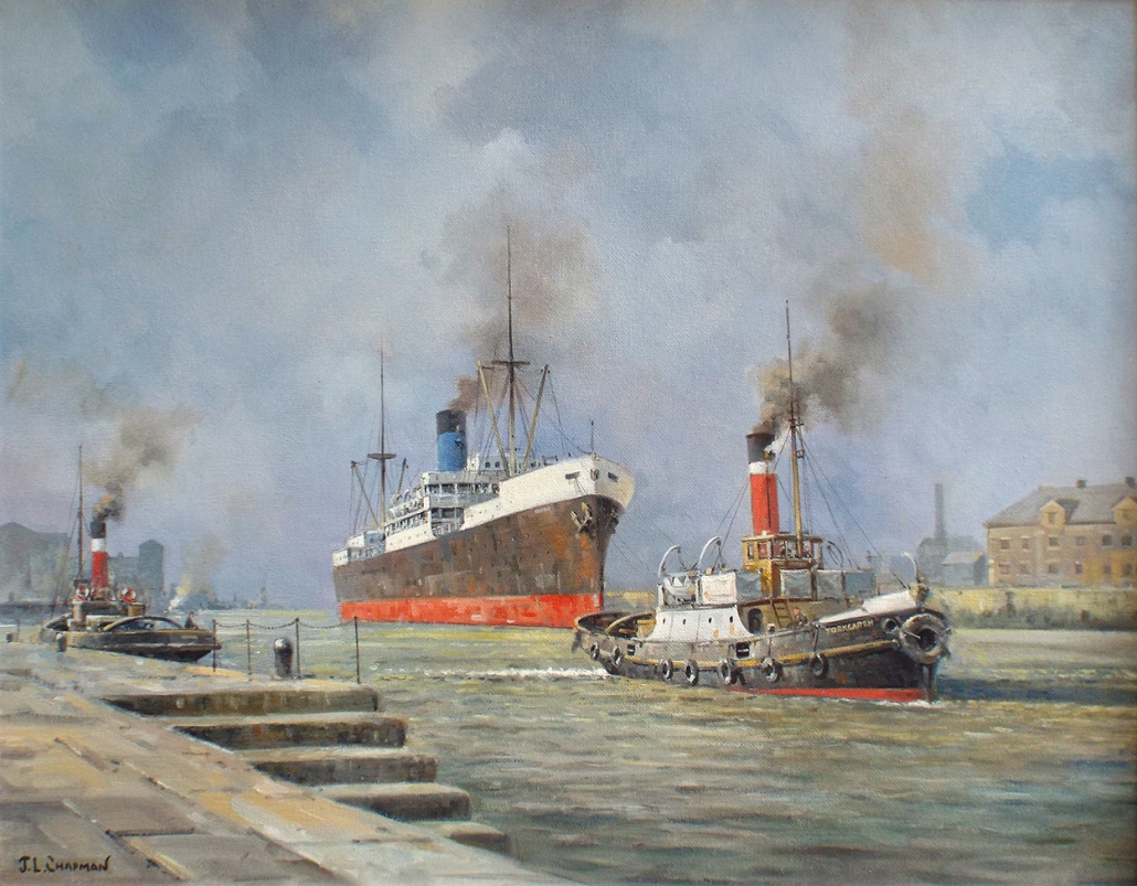 Wallasey Dock, Birkenhead Baron Fine Art