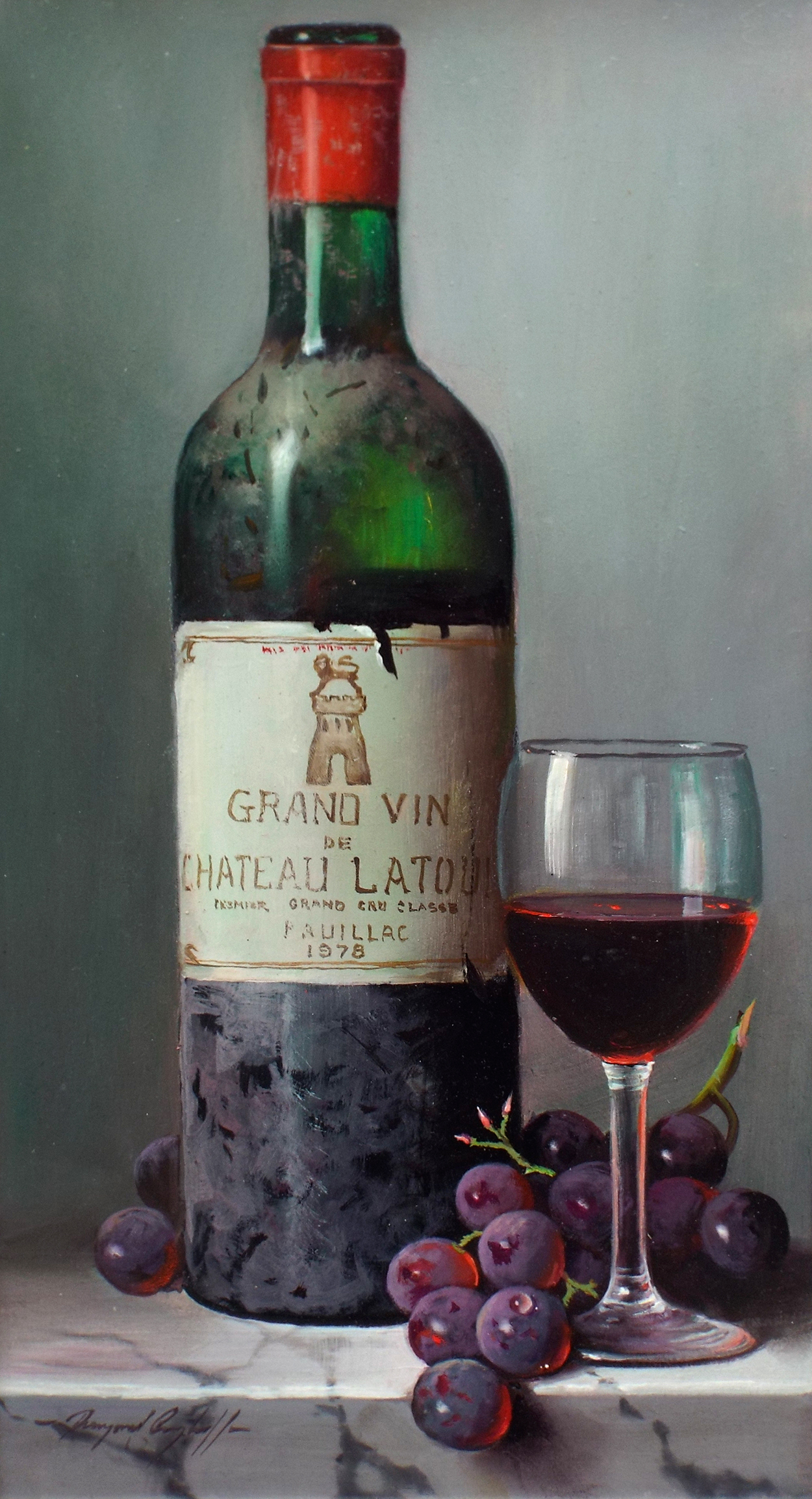 Château Latour Grand Cru Classé de Pauillac 1978 – Baron Fine Art