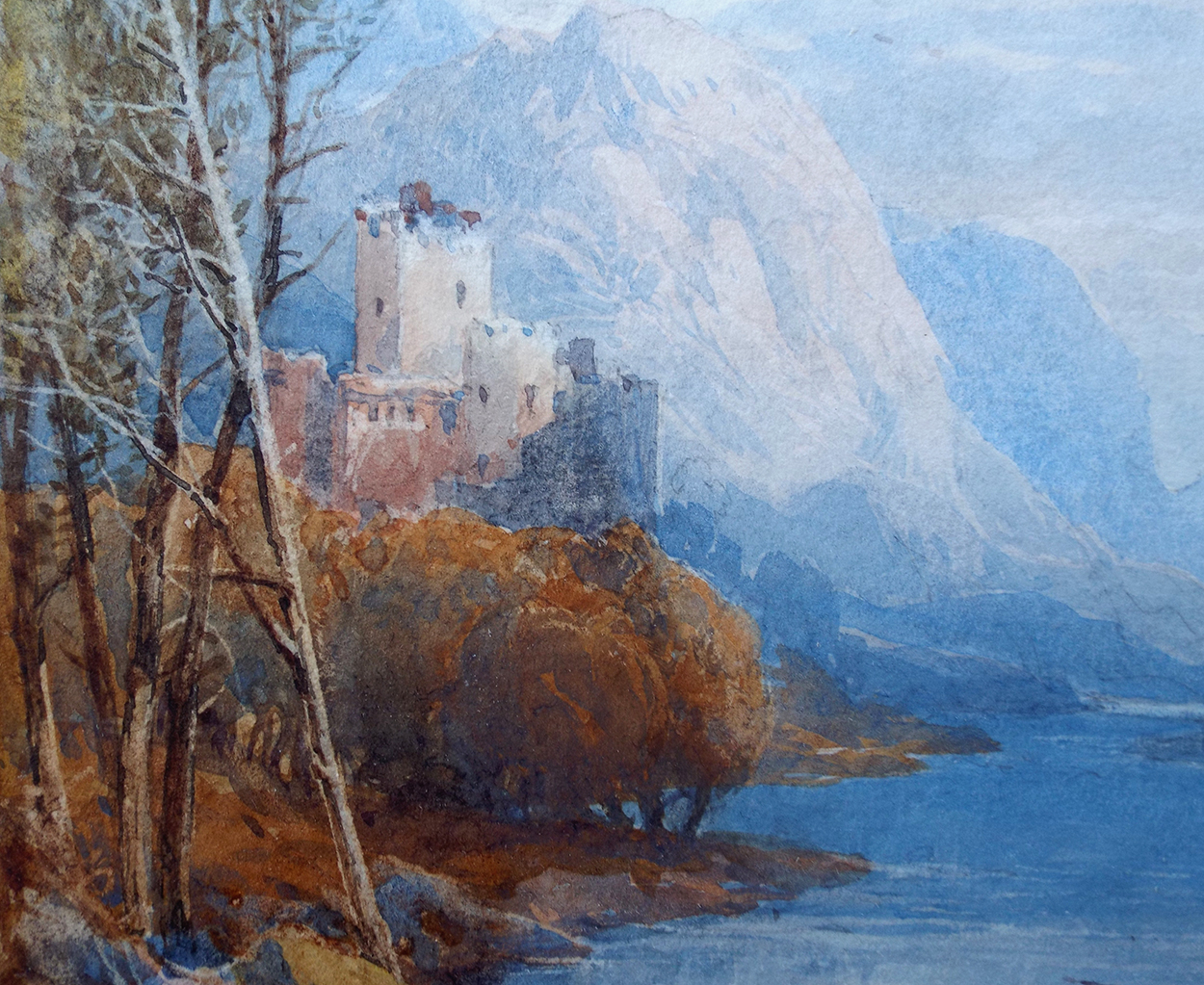 James Burrell Smith Glengarry Castle, Argyllshire close up 2