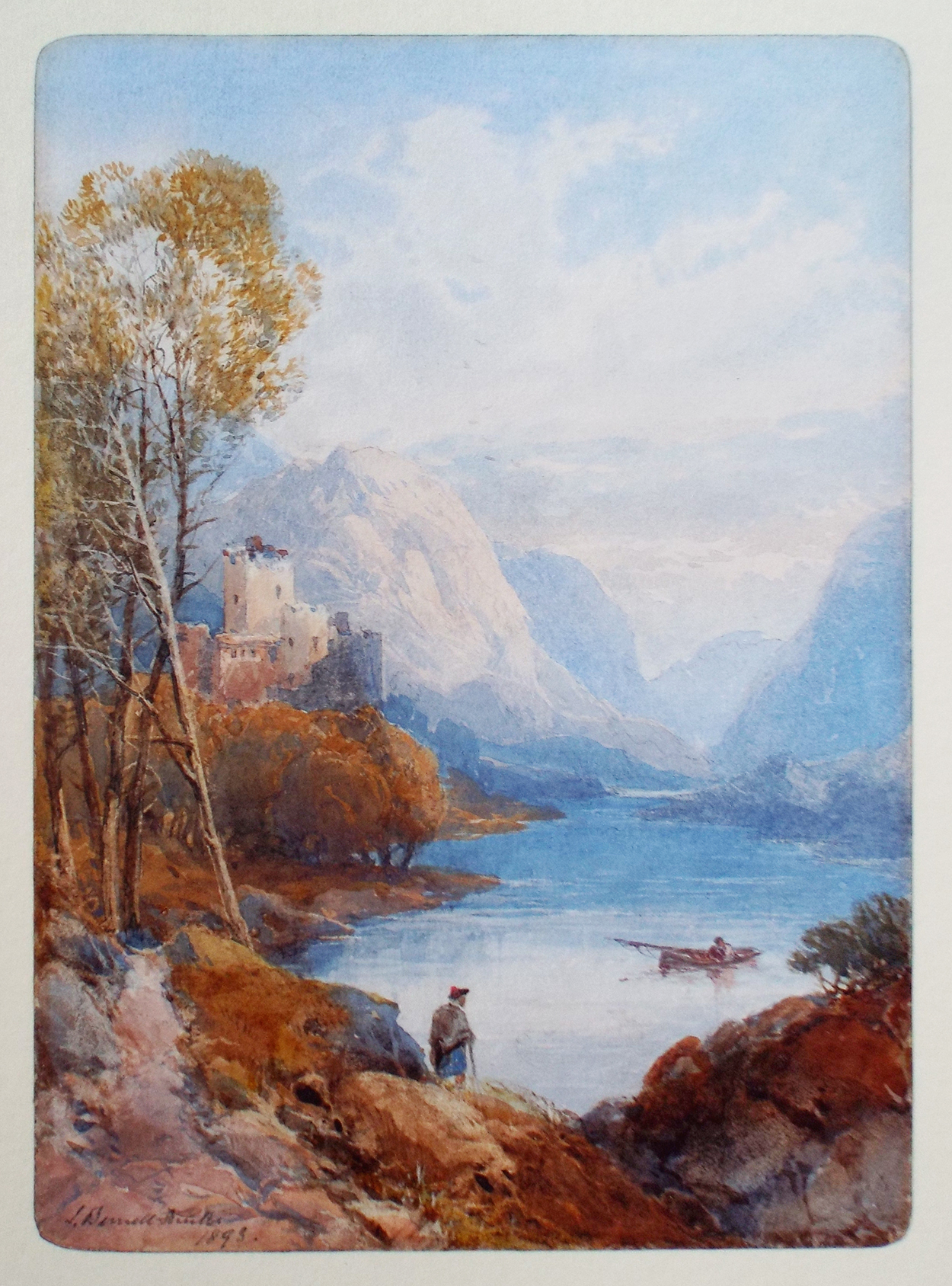 James Burrell Smith Glengarry Castle, Argyllshire
