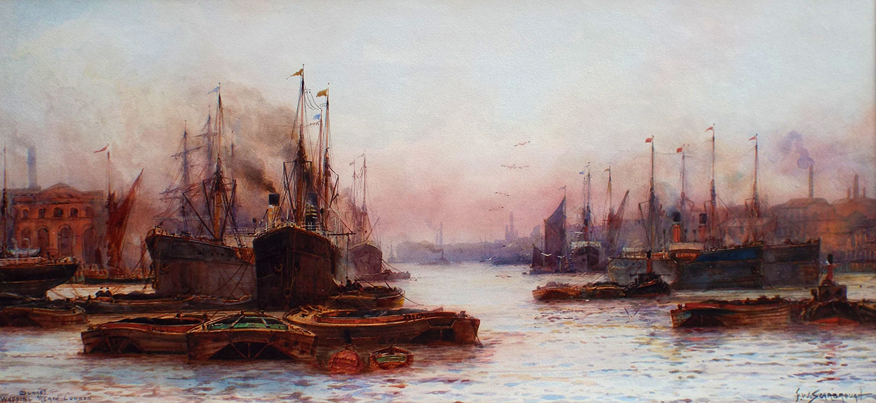 Frederick William Scarbrough Wapping Reach London