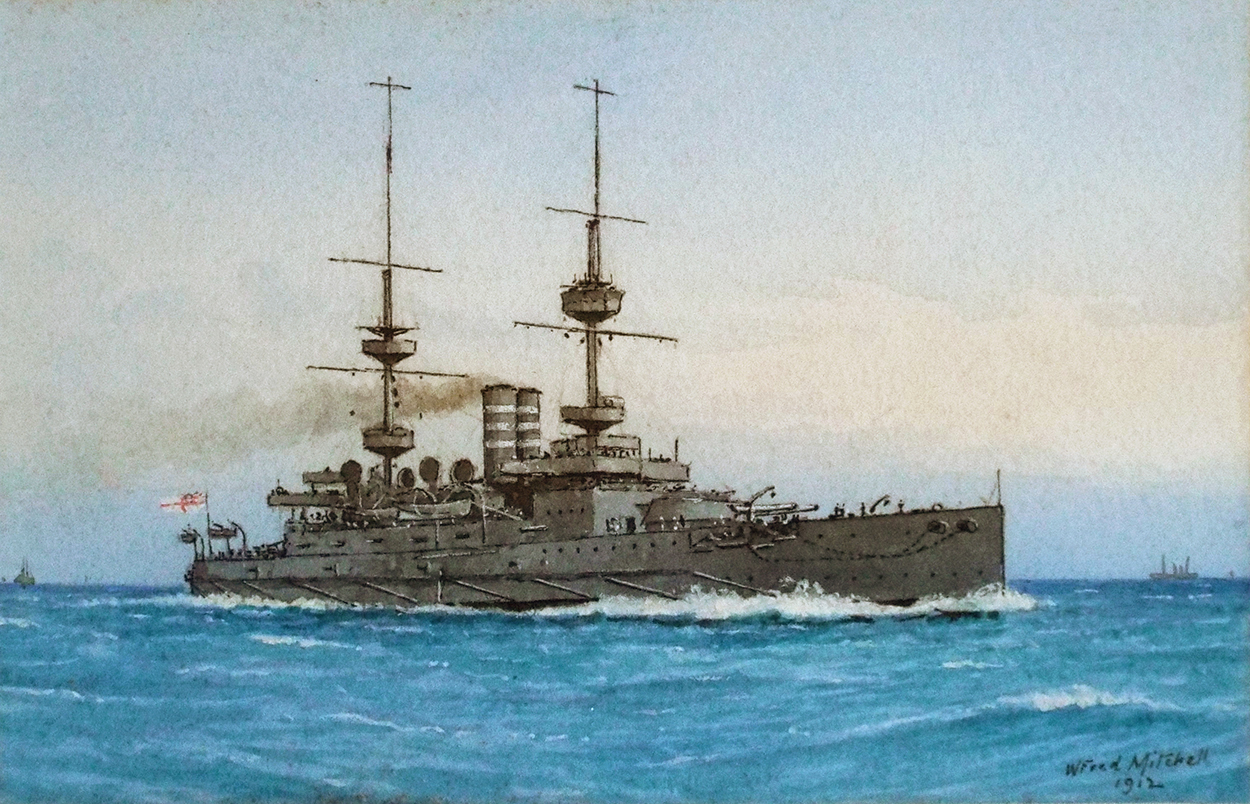 William Frederick Mitchell HMS Jupiter