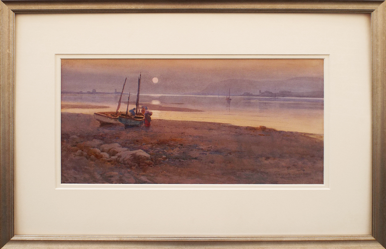 Warren Williams Dusk framed