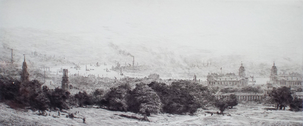 William Wyllie Greenwhich Hospital- Unframed