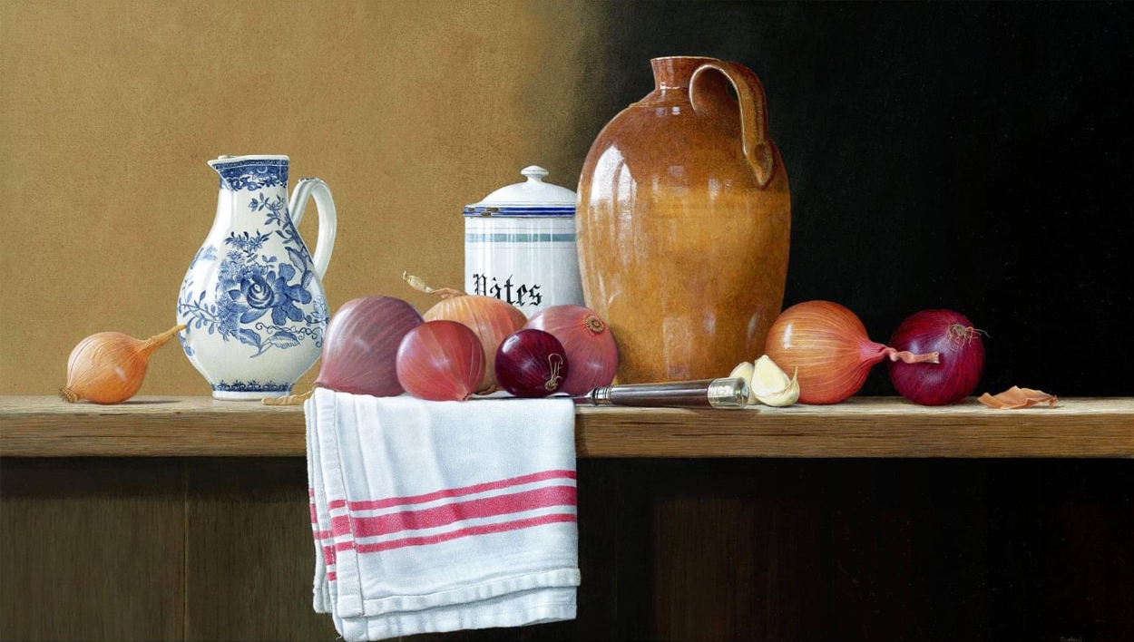 Tim Gustard The Colour of Onions- Unframed