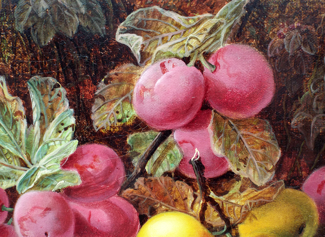 Oliver Clare Plums & Apples- Details