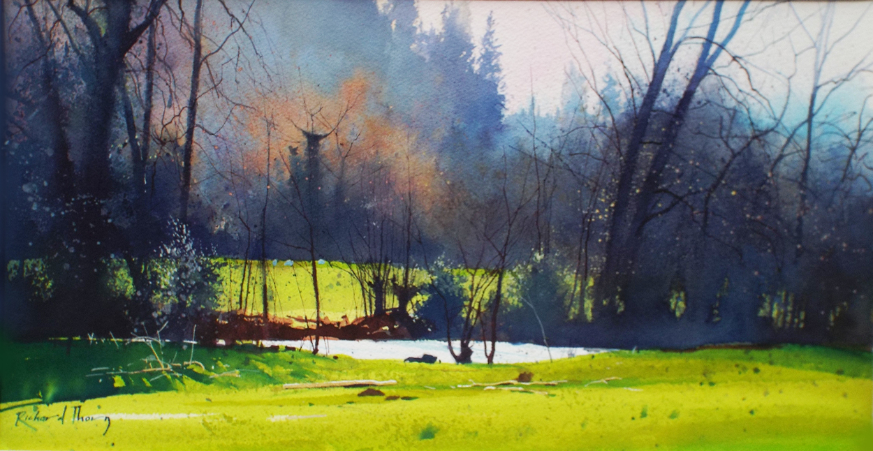 Richard Thorn Light In The Meadow- Unframed