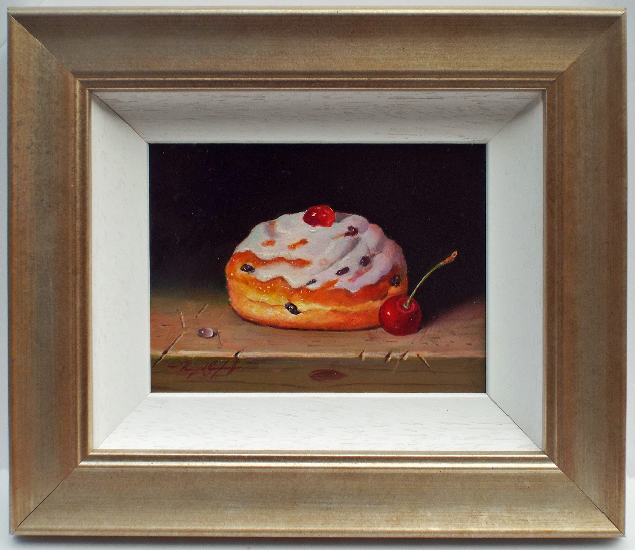 Raymond Campbell Cake & Cherry- Framed
