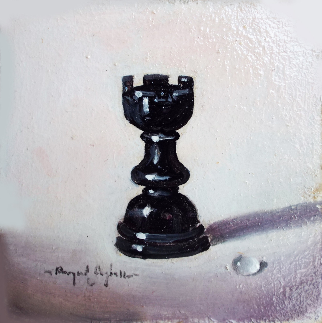 Raymond Campbell Chess Piece- Unframed