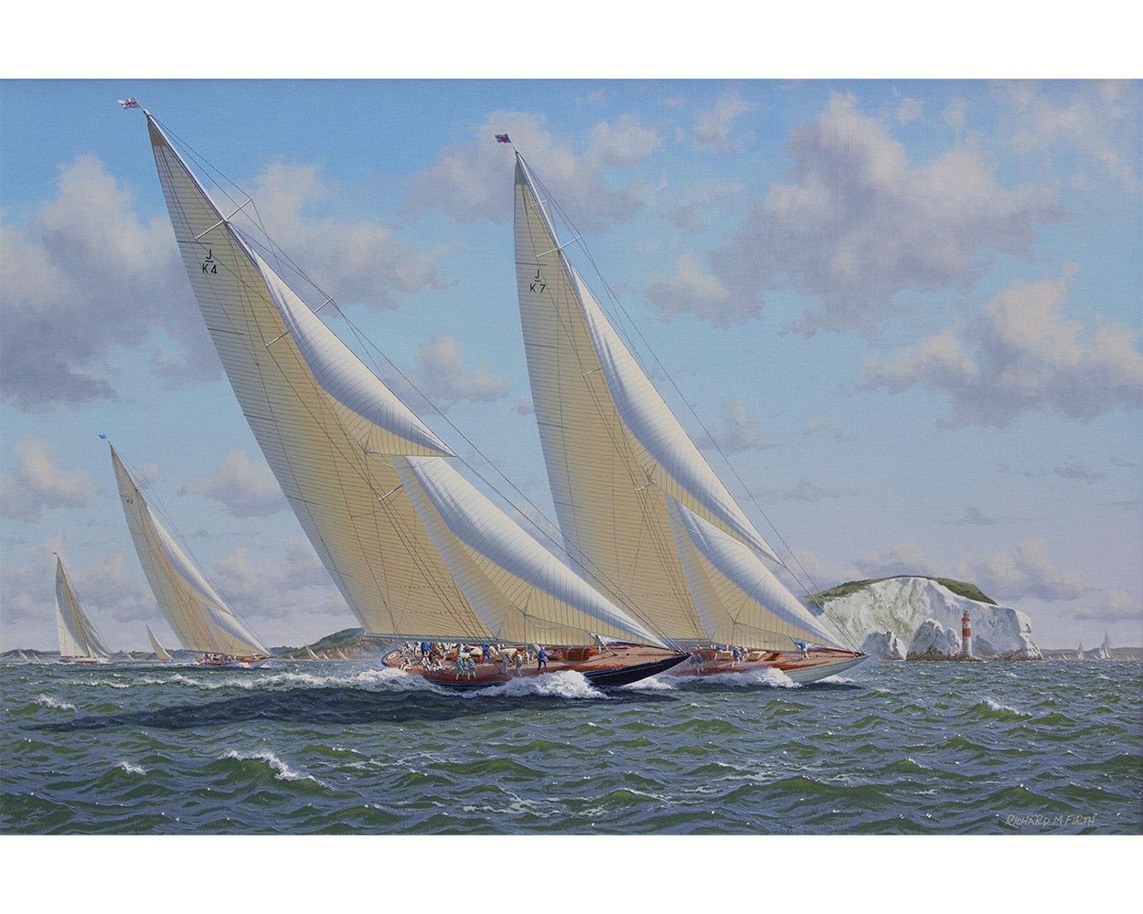 Richard Firth Endeavour, Velsheda, Astra & Candida- Product Image