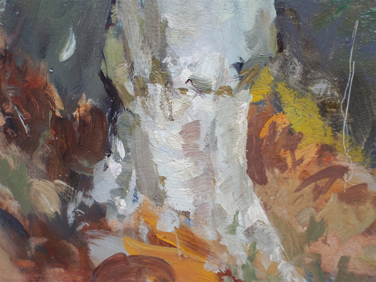 Edward Wesson Autumn Walk- Details