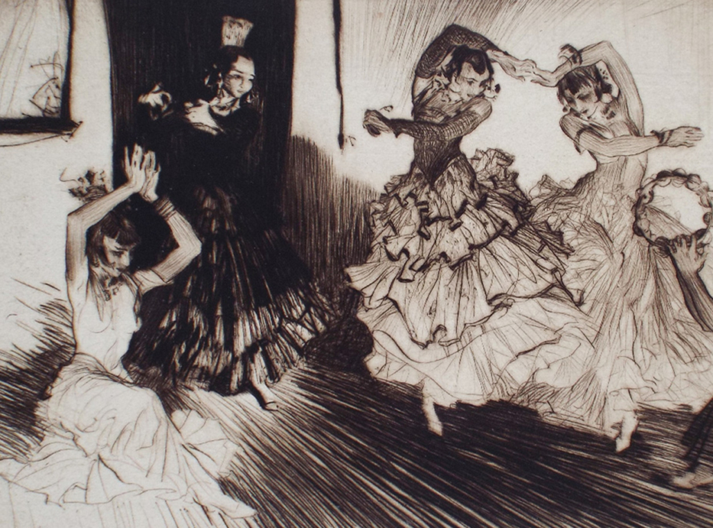 Size guide for A-Z pages- William Russel Flint