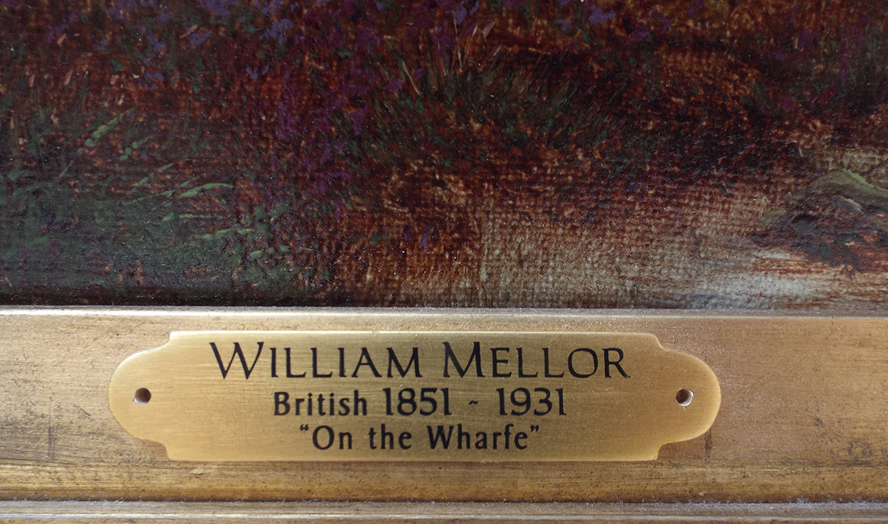 William Mellor On The Wharfe- Frame Details 1