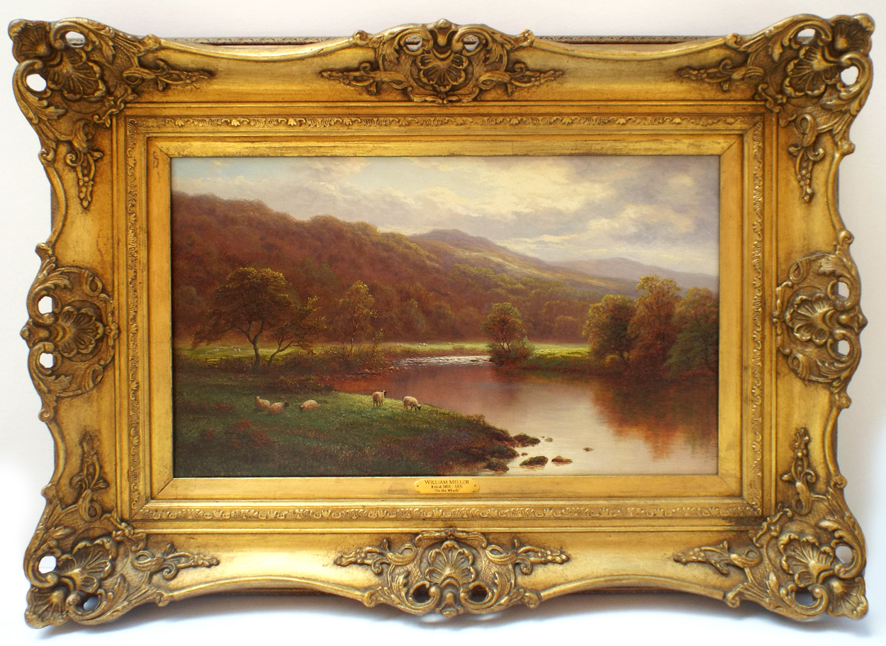 William Mellor On The Wharfe- Framed