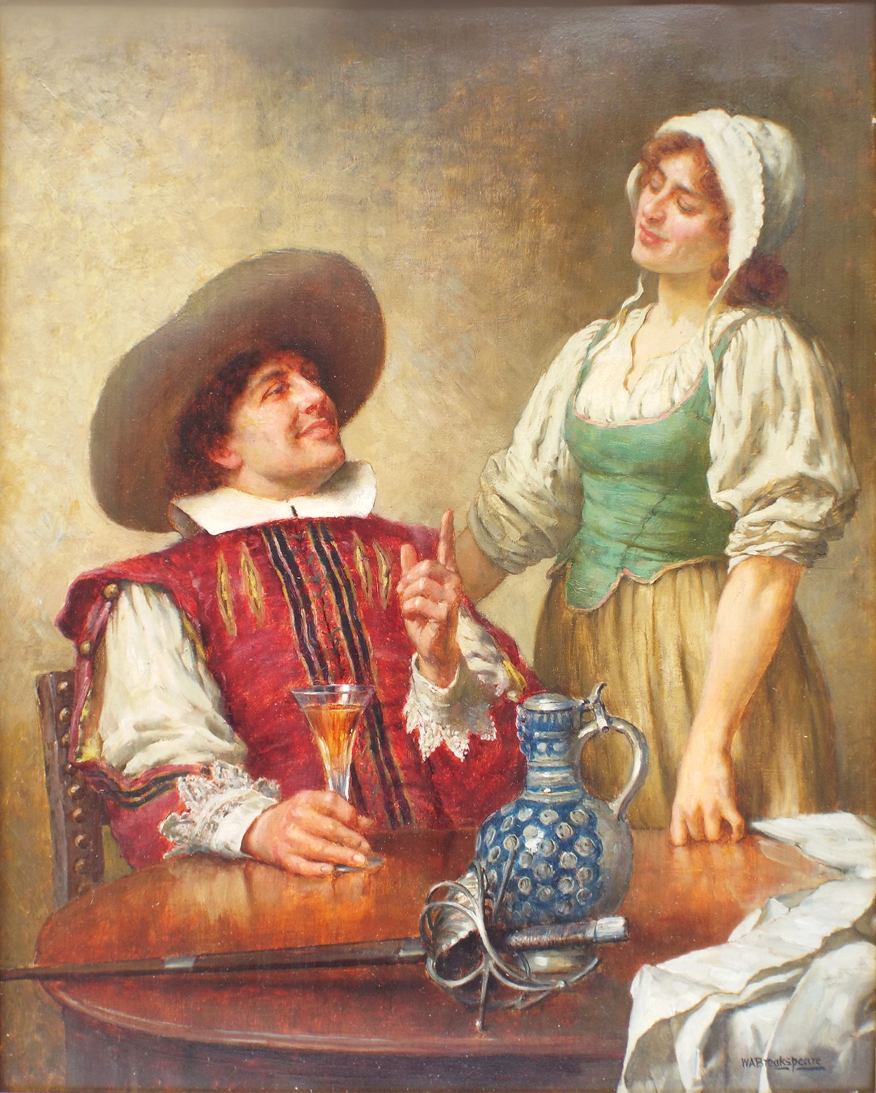 William Breakspeare Another Drink- Unframed