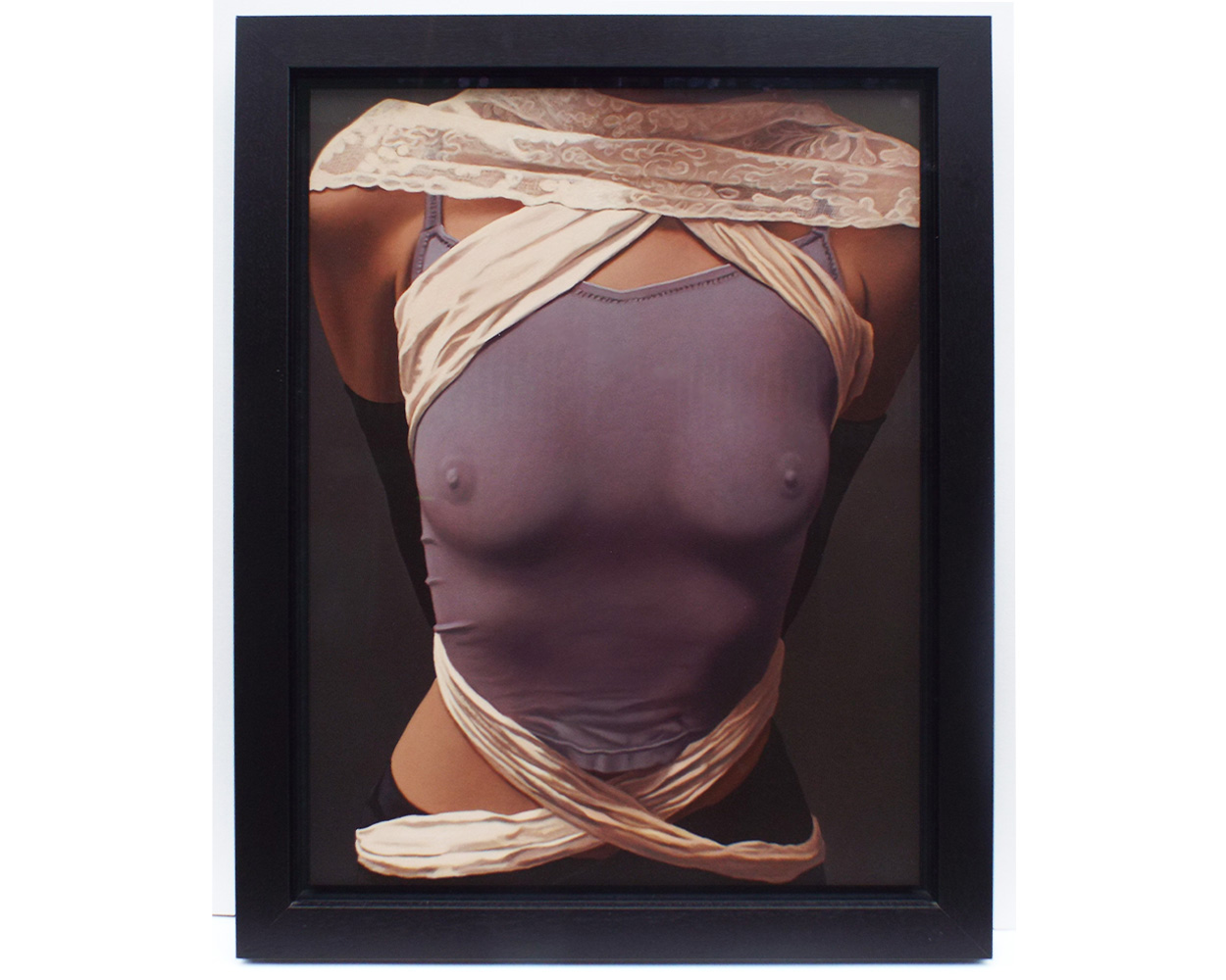 Willi Kissmer, The Grey Vest - Framed