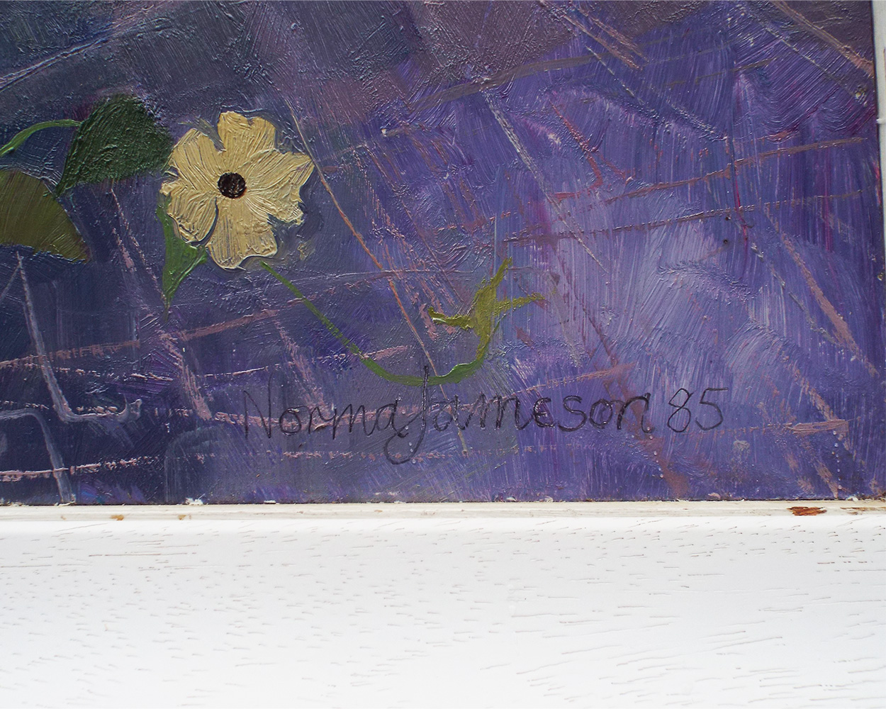 Norma Jameson, Sunflower Bouquet - Signiture