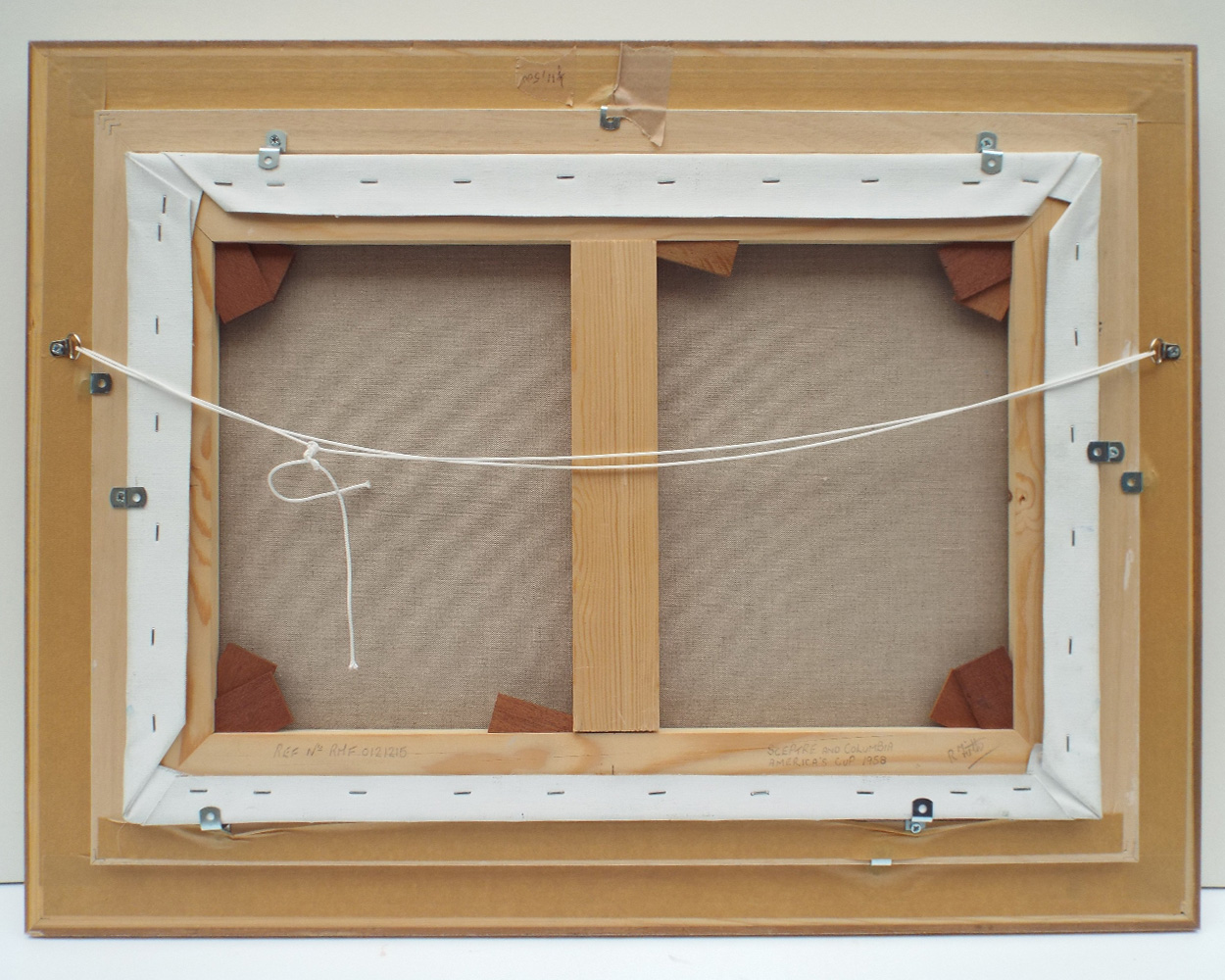 's Cup 1958 - Frame Backside