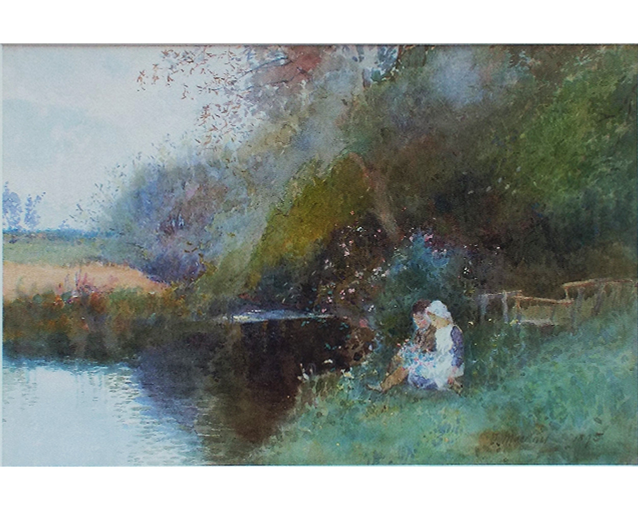 Thomas Mackay, Idling by the River - Product Image