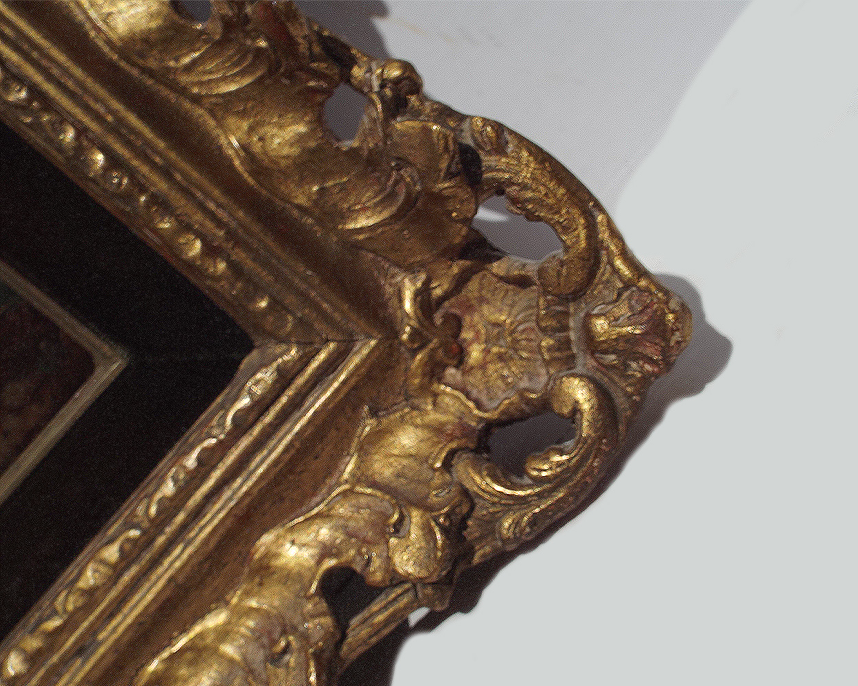 Oliver Clare, Apple Blossoms amongst Bird Nest - Frame Detail