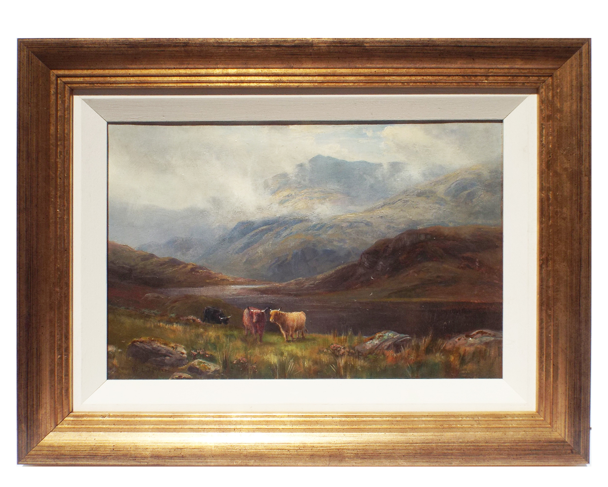 William Lakin Turner, Highland Scene - Framed