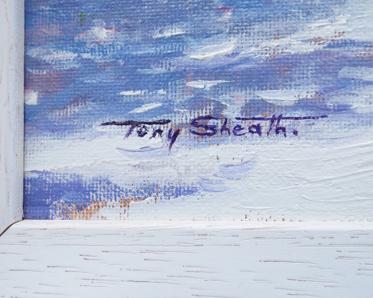 Tony Sheath, Summer in the Groves, Chester - Signiture