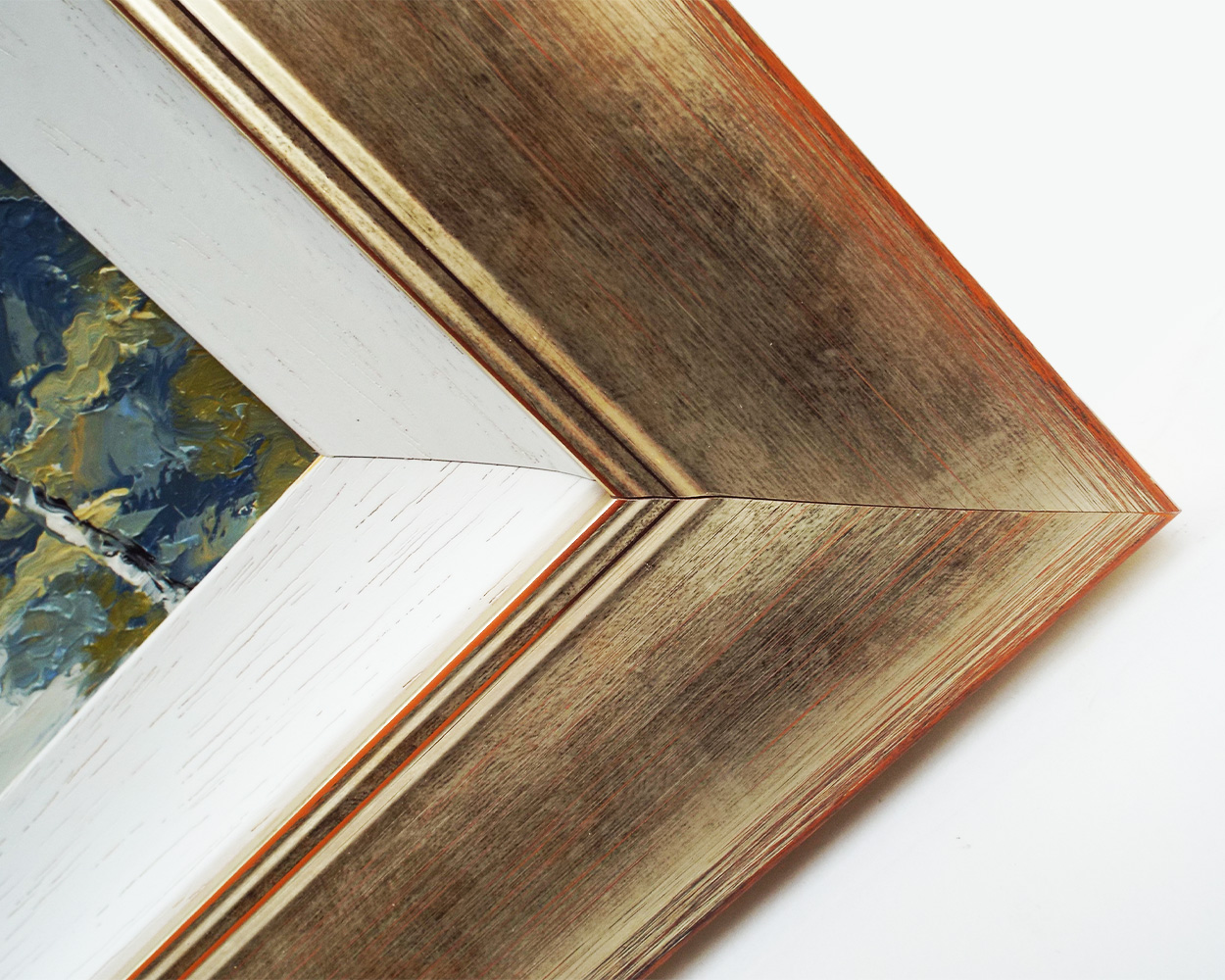 Charles Wyatt Warren, View of Snowdon from Llyn Nantle - Frame Detail