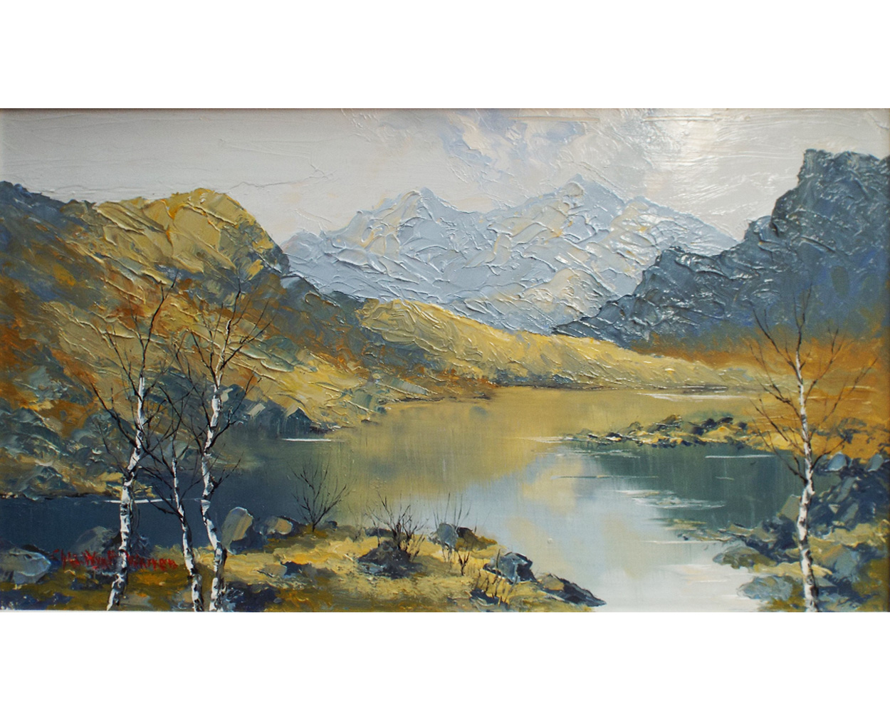 Charles Wyatt Warren, View of Snowdon from Llyn Nantle - Product Image