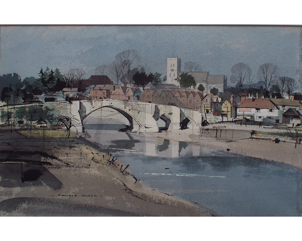 Rowland Frederick Hilder, Aylesford Bridge - Product Image